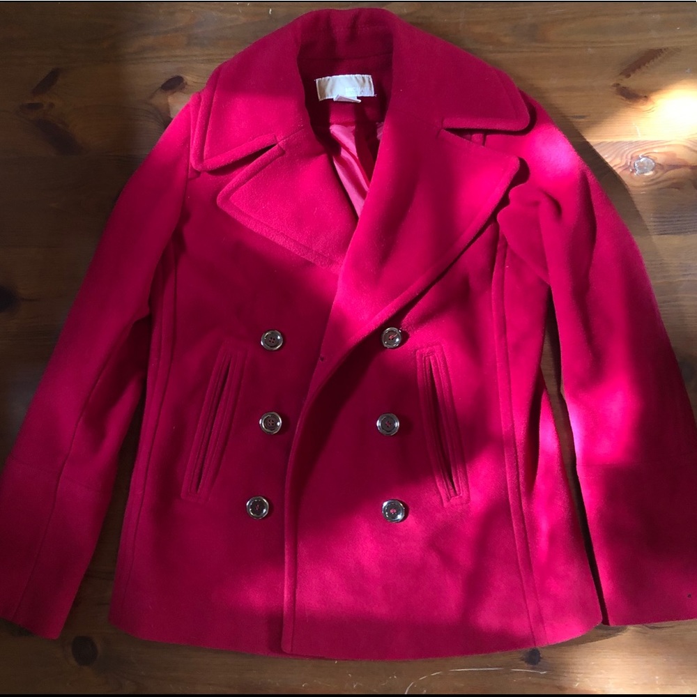 COPY - Classic Red Peacoat